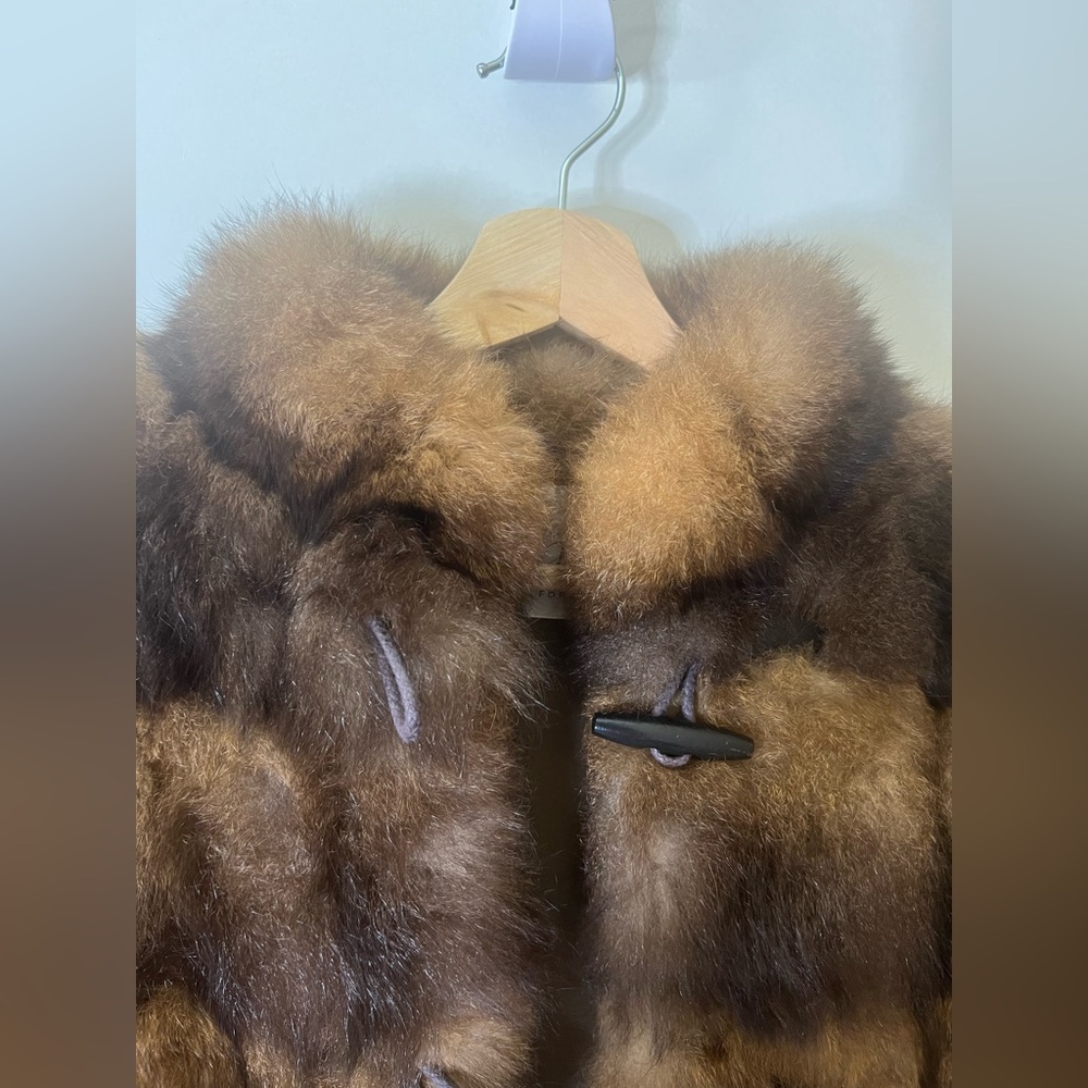 Opossum Canadian Fur Coat Gem